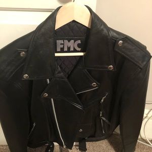 COPY - Black Leather Biker Jacket
